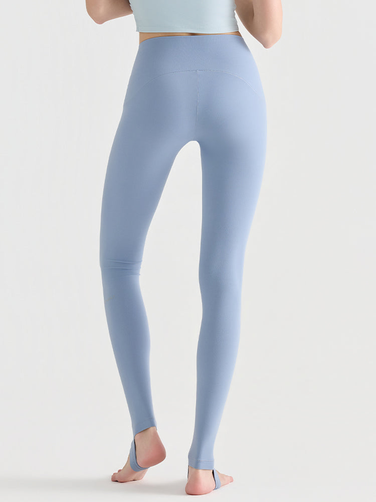 N66LYCRA®素材 Yゾーンフリー ローライズ 美脚 美尻トレンカレギンス